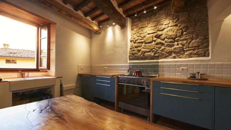 Luxury kitchen in Tuscany holiday rental