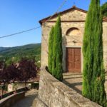 Tuscany village church